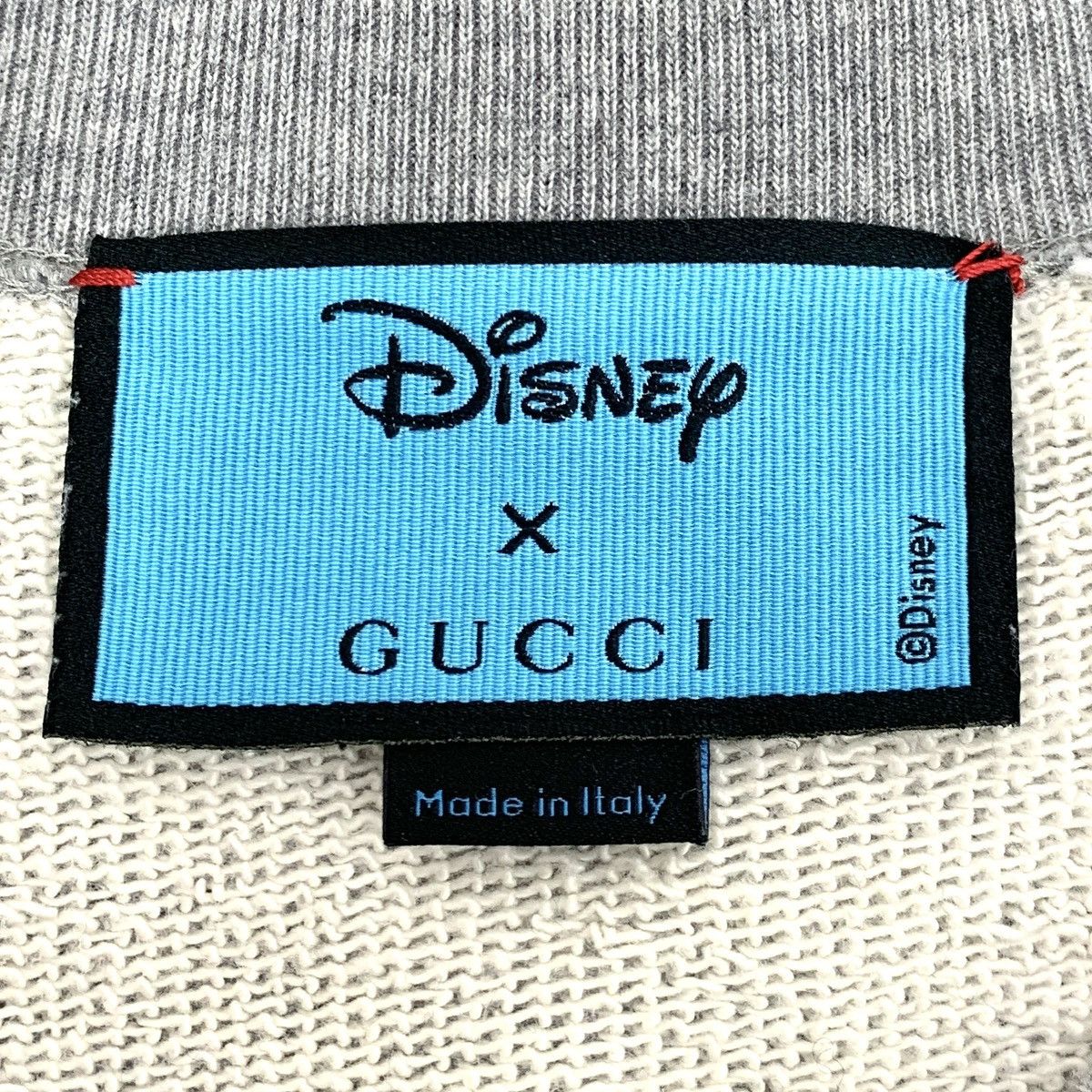 Gucci Gucci x Disney Grey Donald Duck Long Sleeve Sweatshirt K26WX Size US XS / EU 42 / 0 - 7 Thumbnail