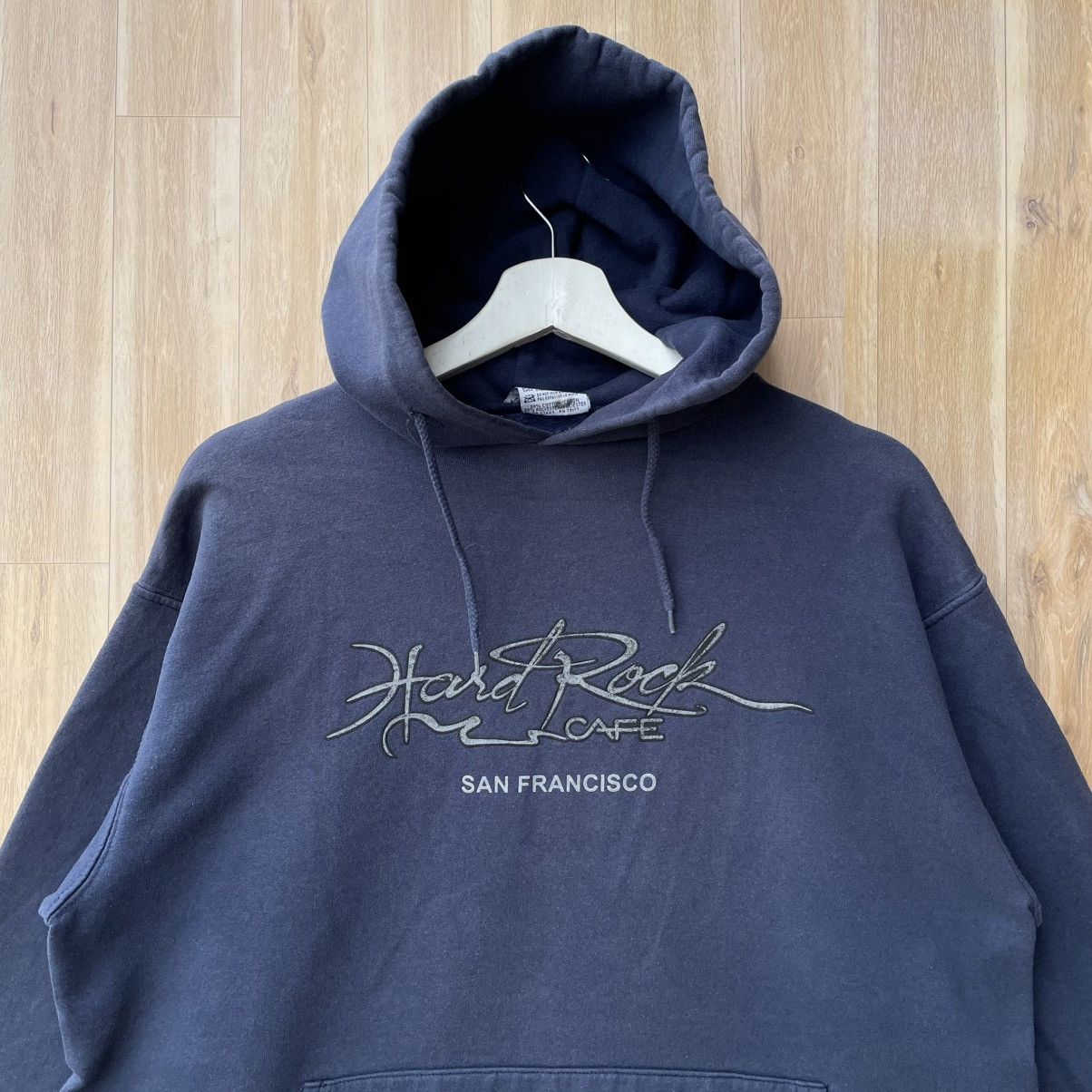 Hard Rock Cafe × Vintage Vintage Hard Rock Cafe San Francisco Hoodie Pullover Size US L / EU 52-54 / 3 - 2 Thumbnail