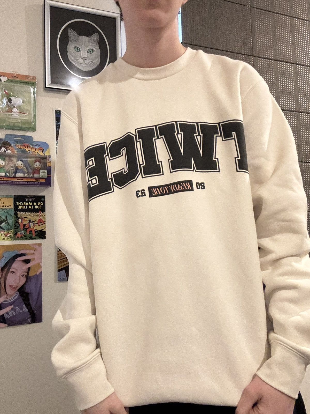 Other Twice ready to be tour sweatshirt OFFICIAL MERCH beige Size M / US 6-8 / IT 42-44 - 1 Thumbnail