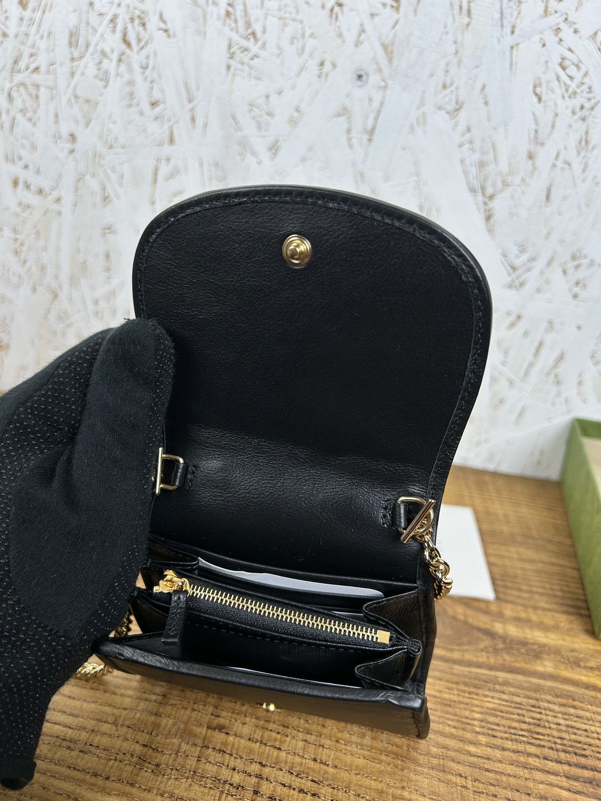Gucci Gucci GG Blondie Leather Wallet On Chain Small Shoulder Bag Size ONE SIZE - 4 Thumbnail