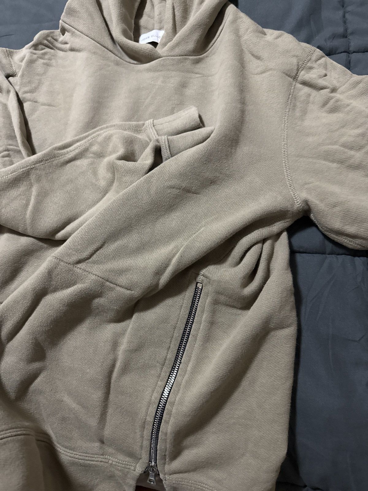 John Elliott John Elliott Green Side Zip Hoodie 3 Size US L / EU 52-54 / 3 - 1 Thumbnail