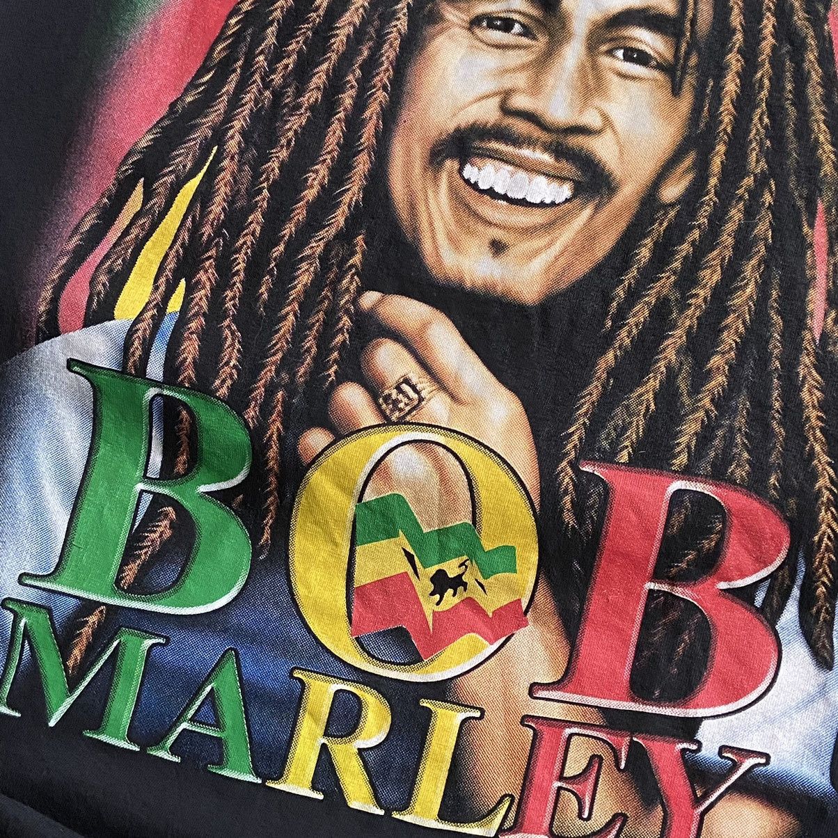 Band Tees 📌 Vintage Y2K Bob Marley T Shirt Graphic Tee Size US XL / EU 56 / 4 - 4 Thumbnail
