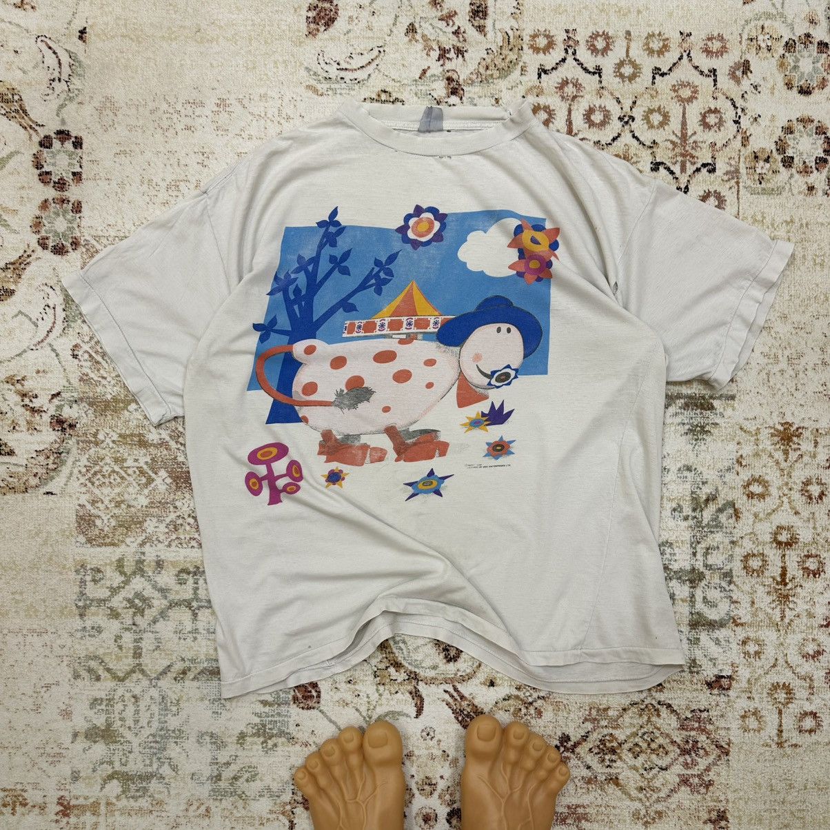 Cartoon Network Vintage Adult Danot T-shirts Cow Magic Carousel Y2K Size US XXL / EU 58 / 5 - 1 Thumbnail