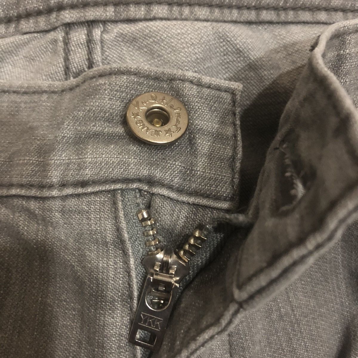 Japanese Brand × Karl Helmut Light Denim Straight Cut Karl Helmut Pants Size US 35 - 14 Thumbnail