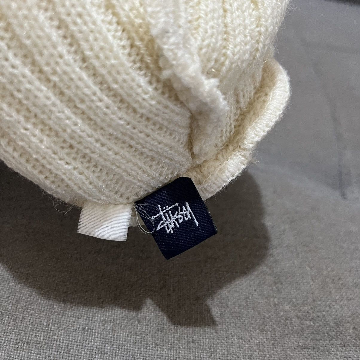 Stussy 90's Stussy Cable Knit Beanie Size ONE SIZE - 7 Thumbnail