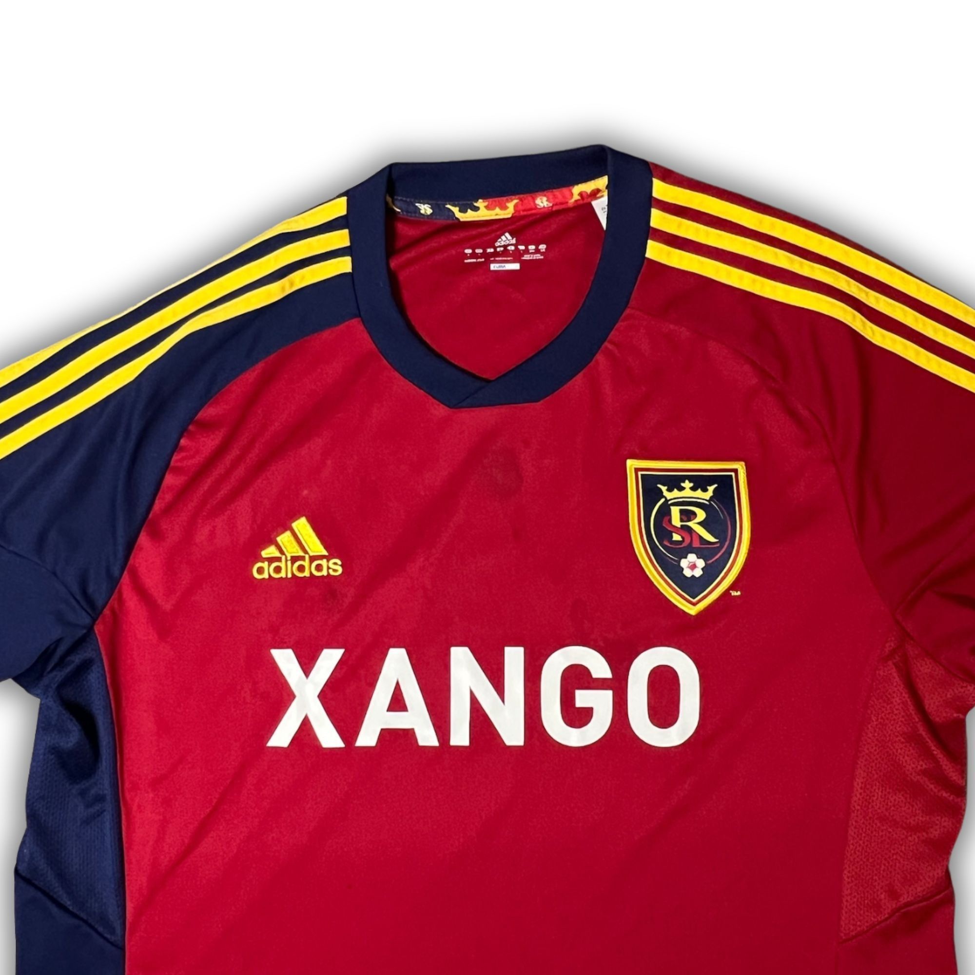 Adidas Adidas Salt Lake MLS USA Soccer Jersey ClimaCool Red/Blue La Size US L / EU 52-54 / 3 - 4 Thumbnail
