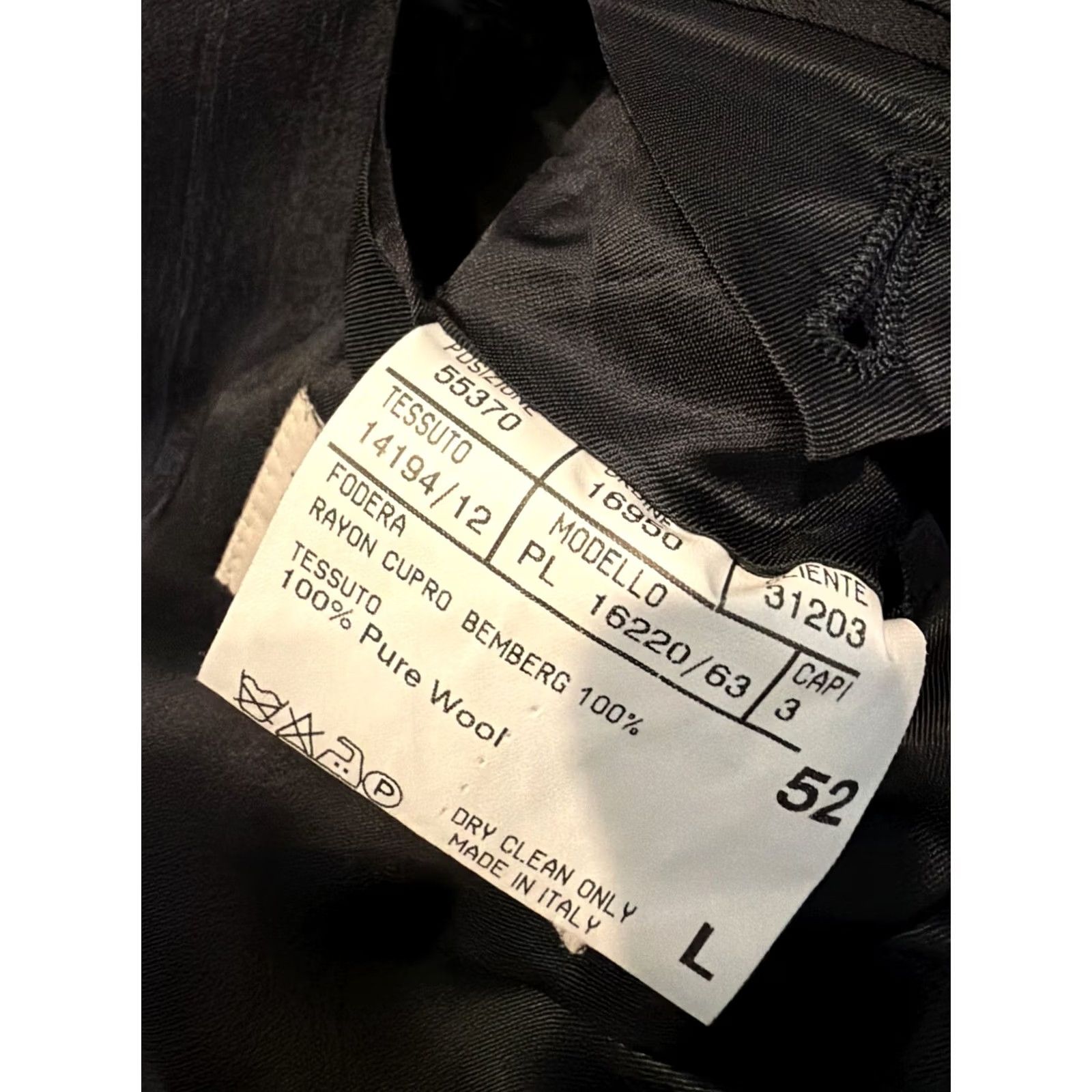Canali CANALI 2 Piece Suit Wool Blue Stripe 100% Wool 52L Regular Italian Made In Italy Men Jacket & Pants 35x31 Size 52R - 7 Thumbnail
