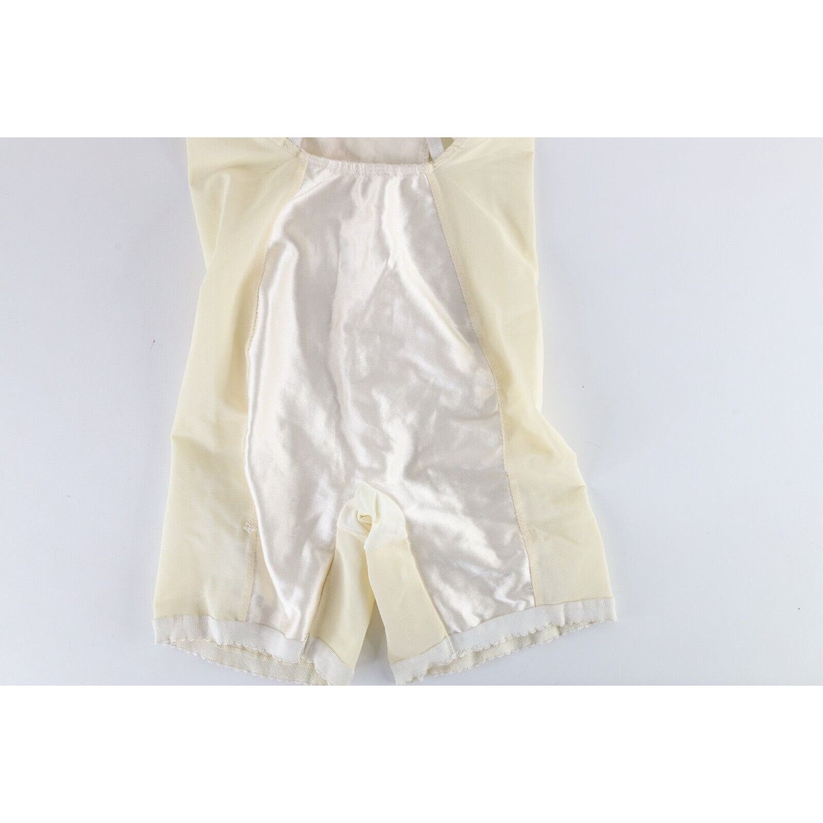Vintage Vintage 50s 60s Lace Flower Shapewear Bodysuit Size ONE SIZE - 10 Thumbnail