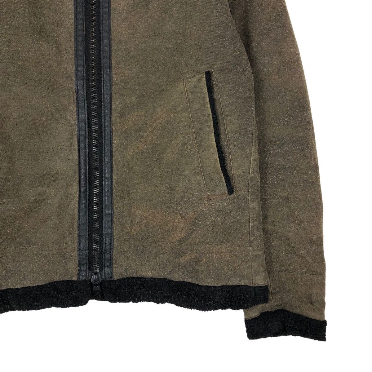 Japanese Brand 🔥VINTAGE SHEARLING BLANKET JACKET LEVIS ZIPPER Size US M / EU 48-50 / 2 - 5 Thumbnail