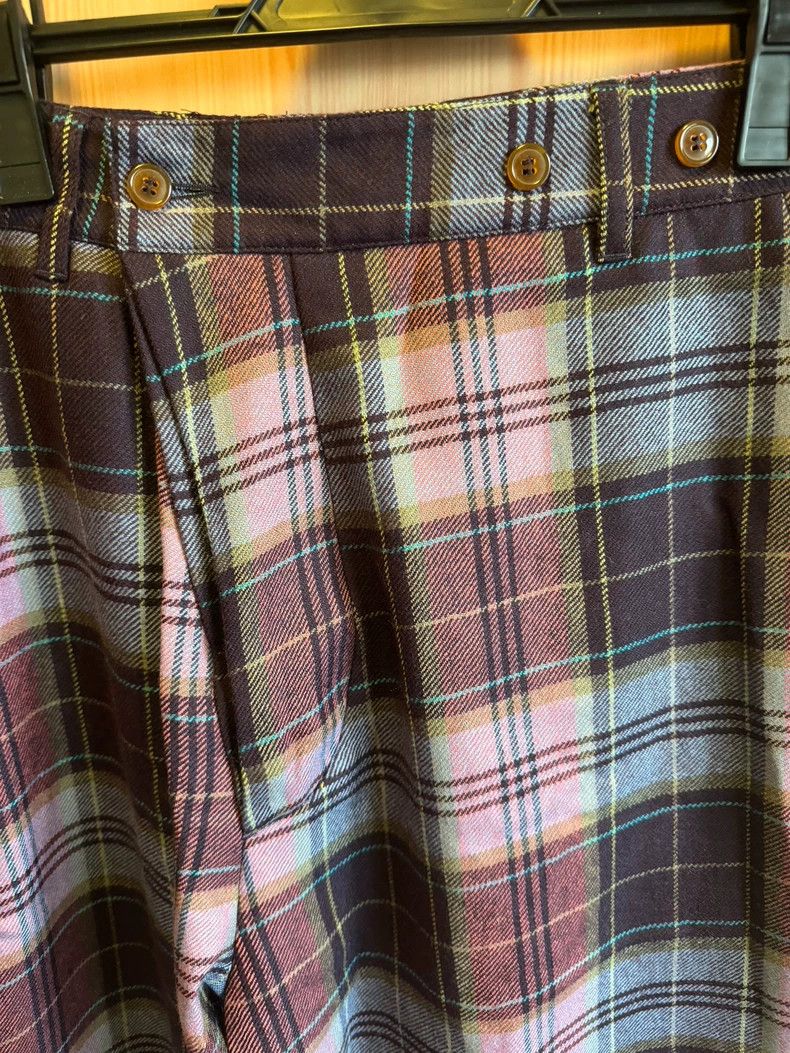 Vivienne Westwood Vivienne Westwood size48 Men's wool plaid trousers Size US 32 / EU 48 - 3 Thumbnail