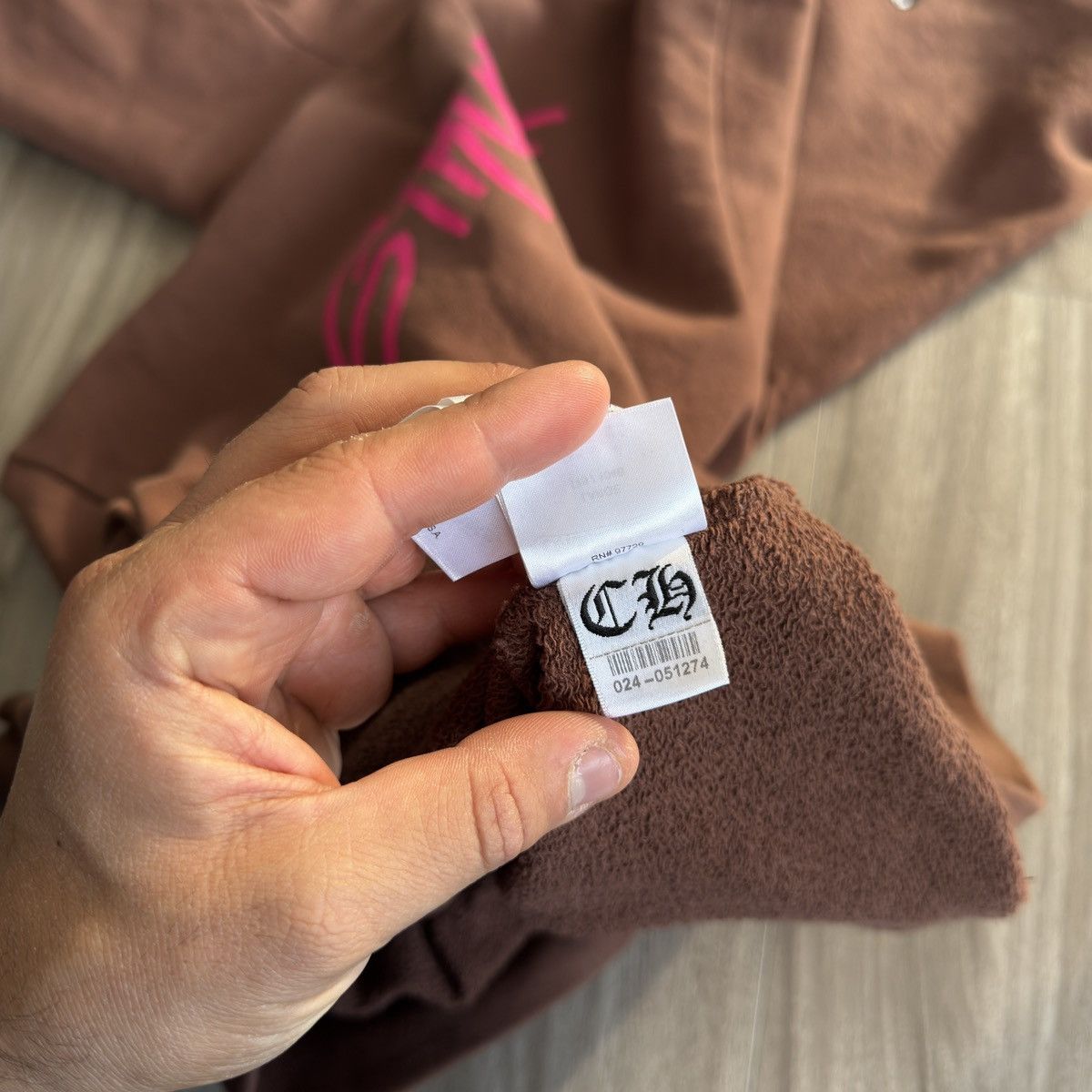 Chrome Hearts Chrome Hearts x Matty Boy Structure Hoodie Brown/Pink Size US L / EU 52-54 / 3 - 11 Thumbnail