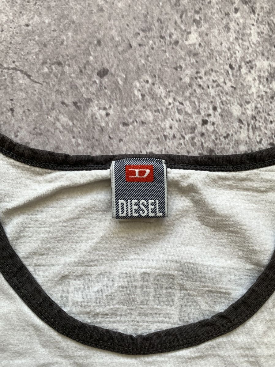 Diesel 🔥VINTAGE DIESEL 90s TANK TOP Size US L / EU 52-54 / 3 - 12 Thumbnail