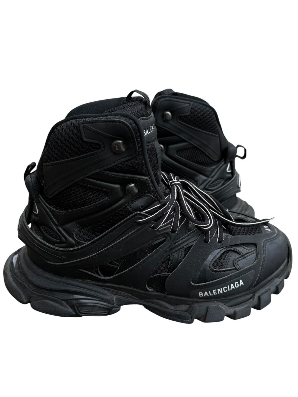 Balenciaga Balenciaga hightop black tracks Size US 10 / EU 43 - 2 Thumbnail