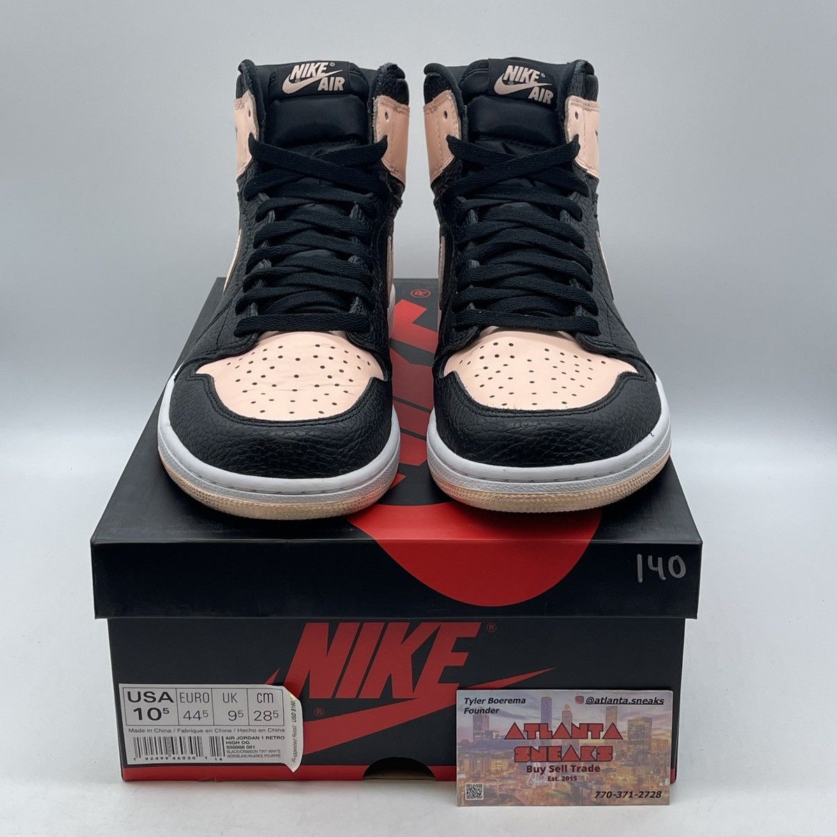 Jordan Brand Air Jordan 1 high crimson tint Size US 10.5 / EU 43-44 - 2 Thumbnail