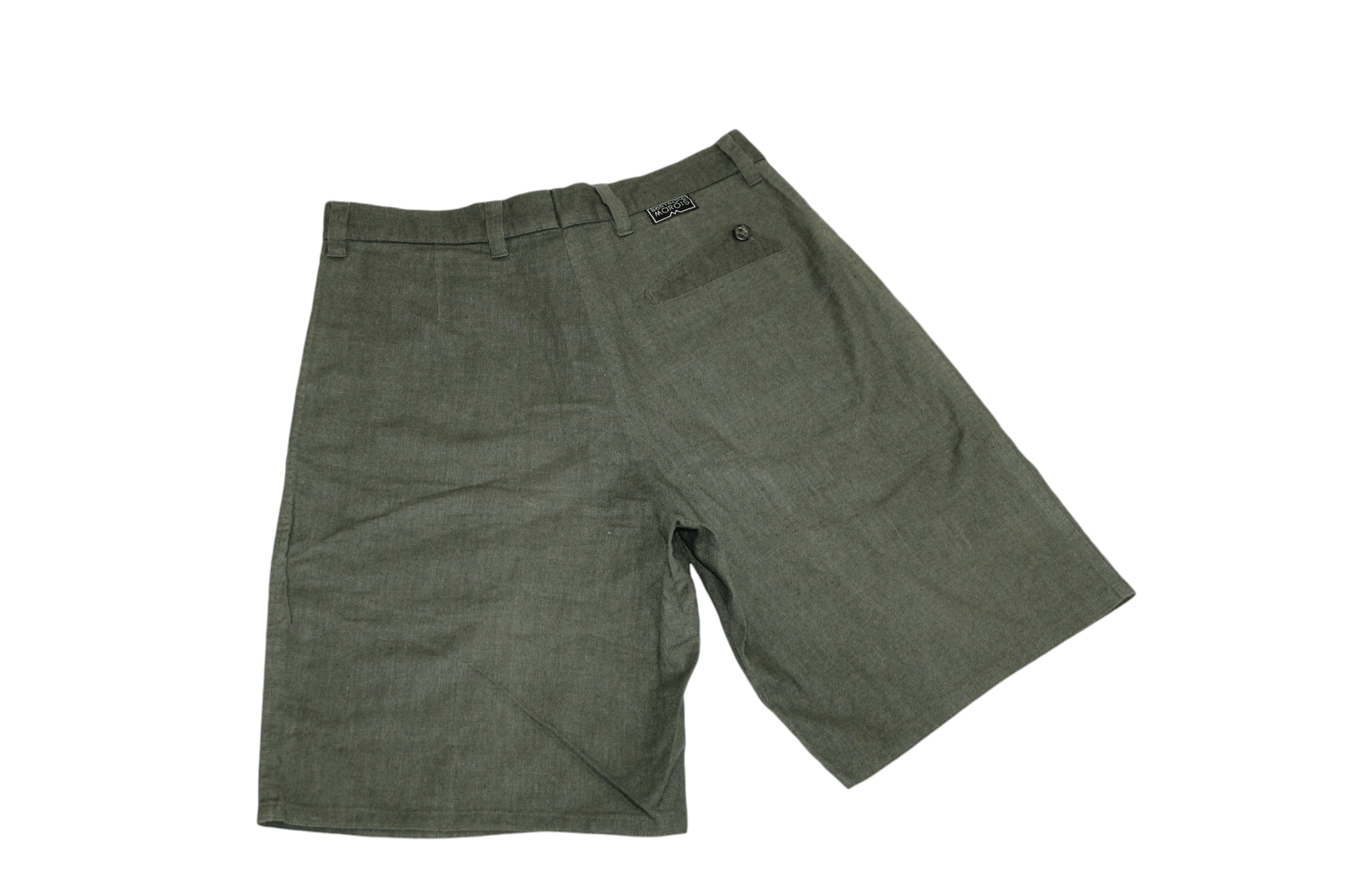 First Aid To The Injured Bertrand Marois Quebec Workshop cotton linen bermuda shorts Size US 31 - 6 Thumbnail