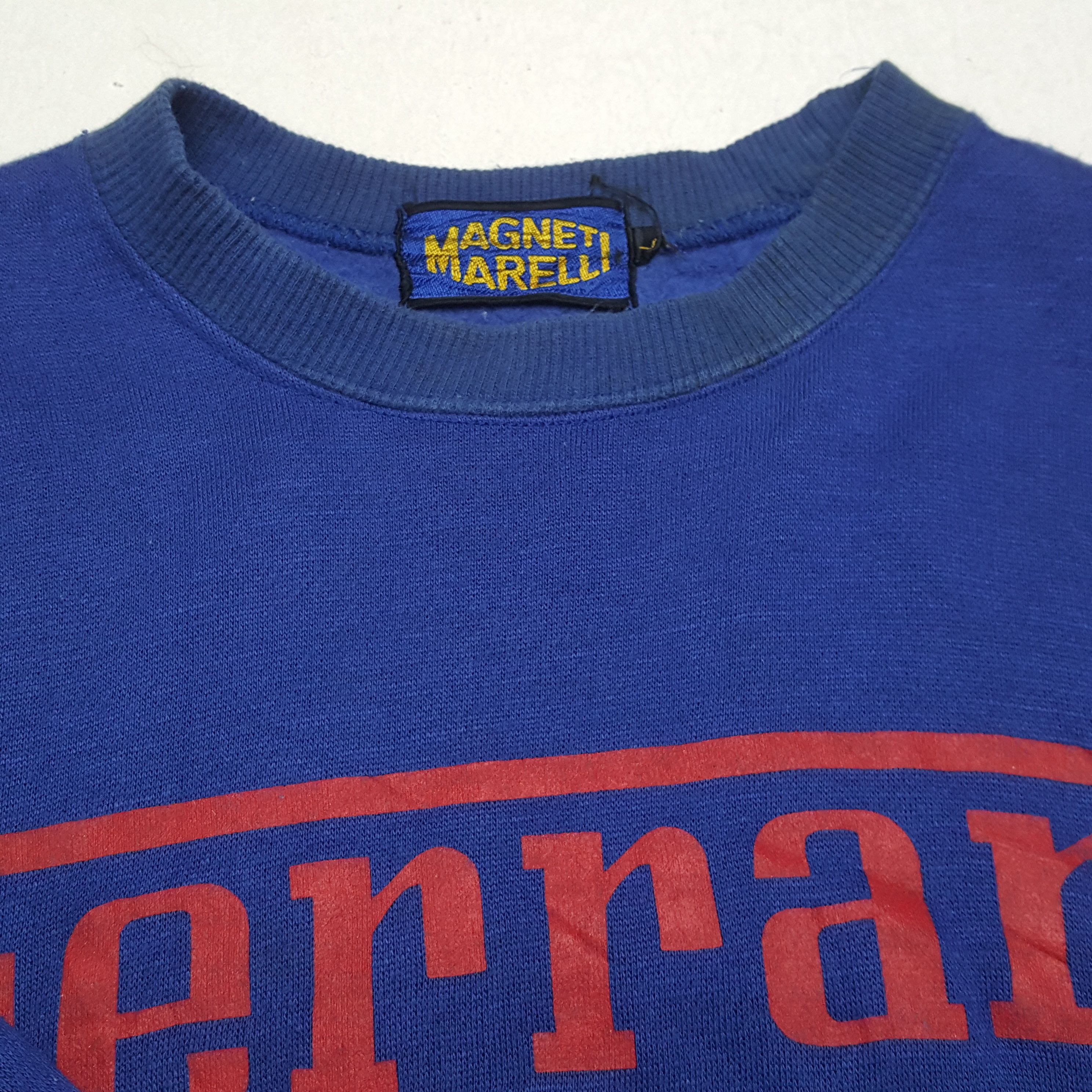 Ferrari × Vintage Vintage FERRARI MAGNETI MARELLI Formula One Sweatshirts Size US M / EU 48-50 / 2 - 10 Thumbnail
