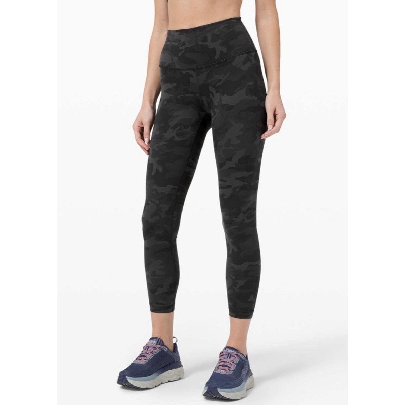 Lululemon Lululemon Wunder Train HR Tight 25” Camo Grey Size 18 NWT Size 40" / US 18 - 1 Thumbnail