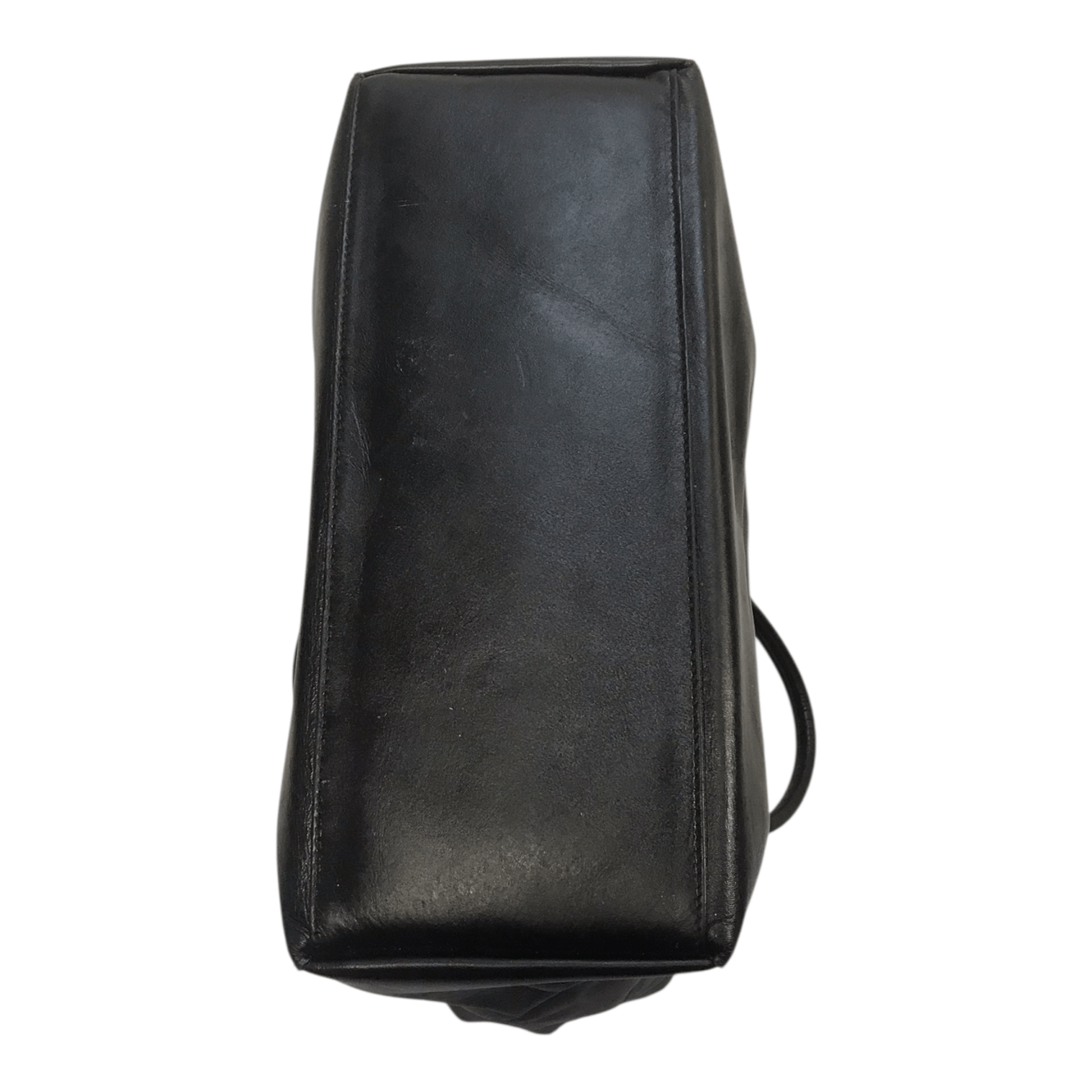 United Arrows United Arrow Black Leather Hand Bag Size ONE SIZE - 9 Thumbnail