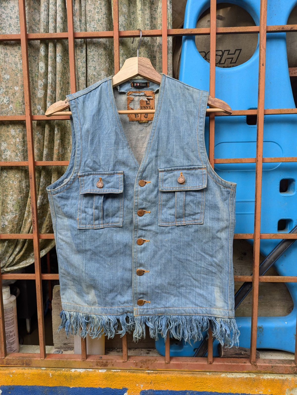 Vintage Vintage Dan Sunny Vest Size US S / EU 44-46 / 1 - 1 Thumbnail