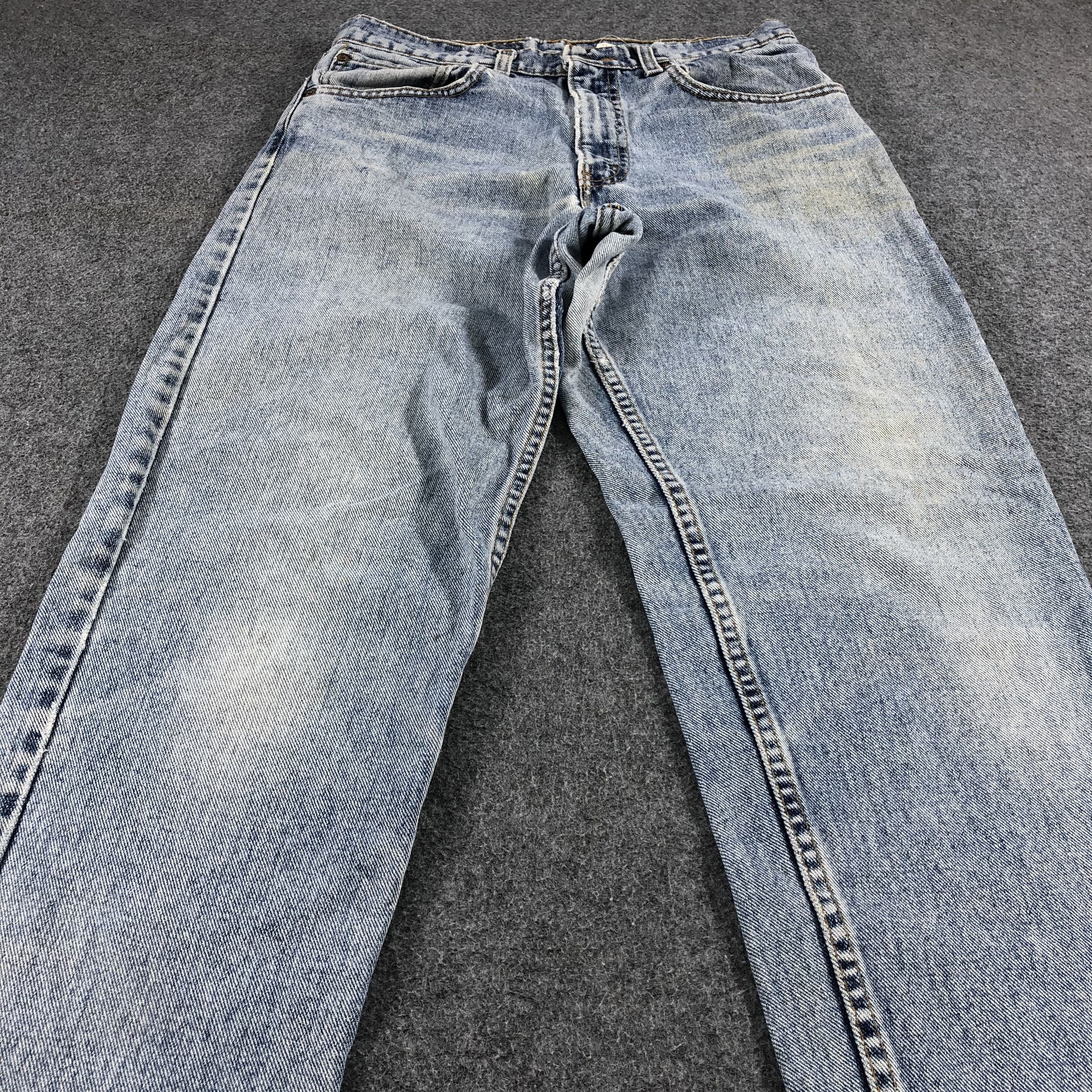 Levi's 90s Vintage Light Wash Levis 550 Jeans- J1374 Size US 30 / EU 46 - 3 Thumbnail
