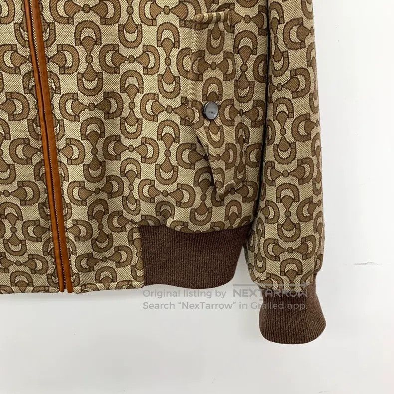 Gucci Gucci Ebony-coloured horse buckle jacquard full-printed wo Size US S / EU 44-46 / 1 - 4 Thumbnail