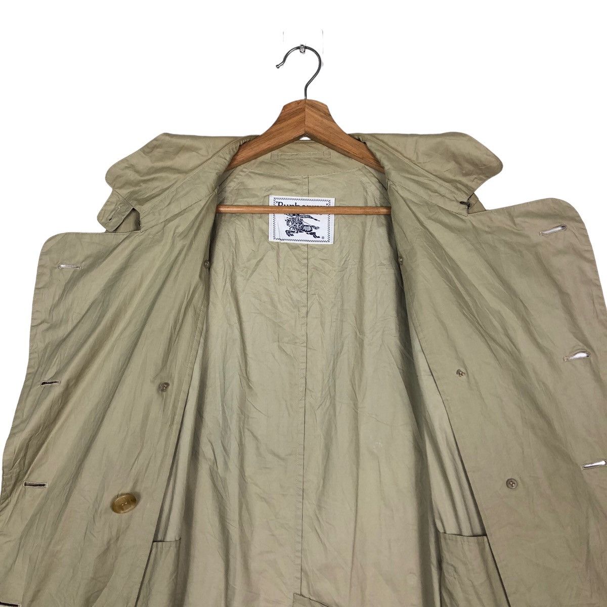 Burberry 🔥Vintage Trench Coats Burberrys Bondage Design Size US M / EU 48-50 / 2 - 14 Thumbnail
