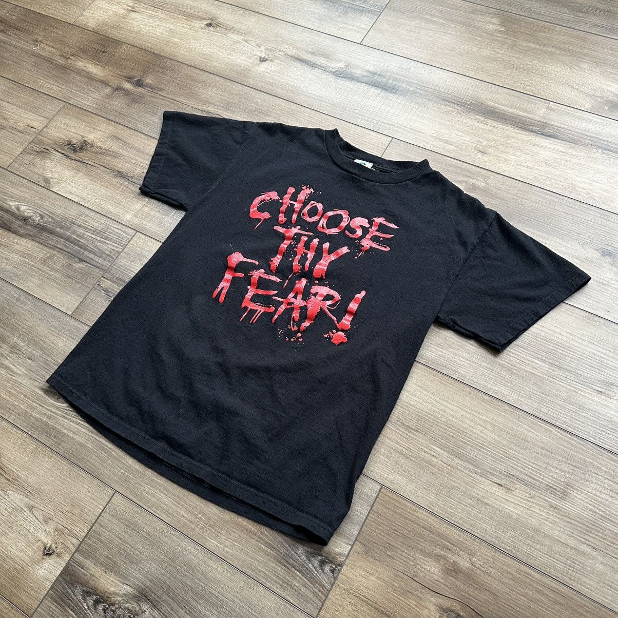 Universal Studios 2007 Universal Halloween Horror Nights Choose Thy Fear Tee Size US M / EU 48-50 / 2 - 3 Thumbnail