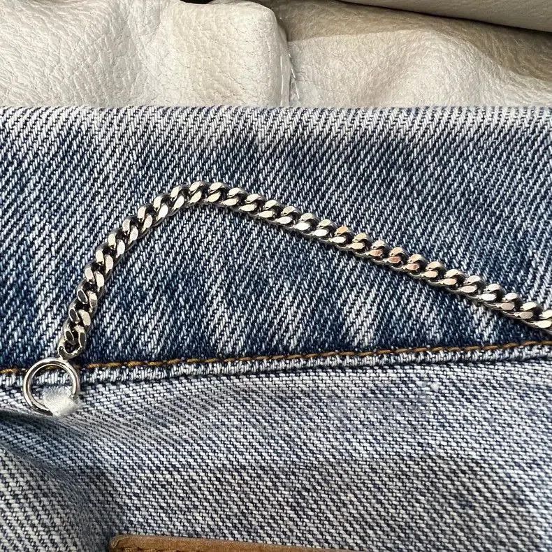 Balenciaga Balenciaga Denim Button Collar Jacket. Size US XL / EU 56 / 4 - 3 Thumbnail