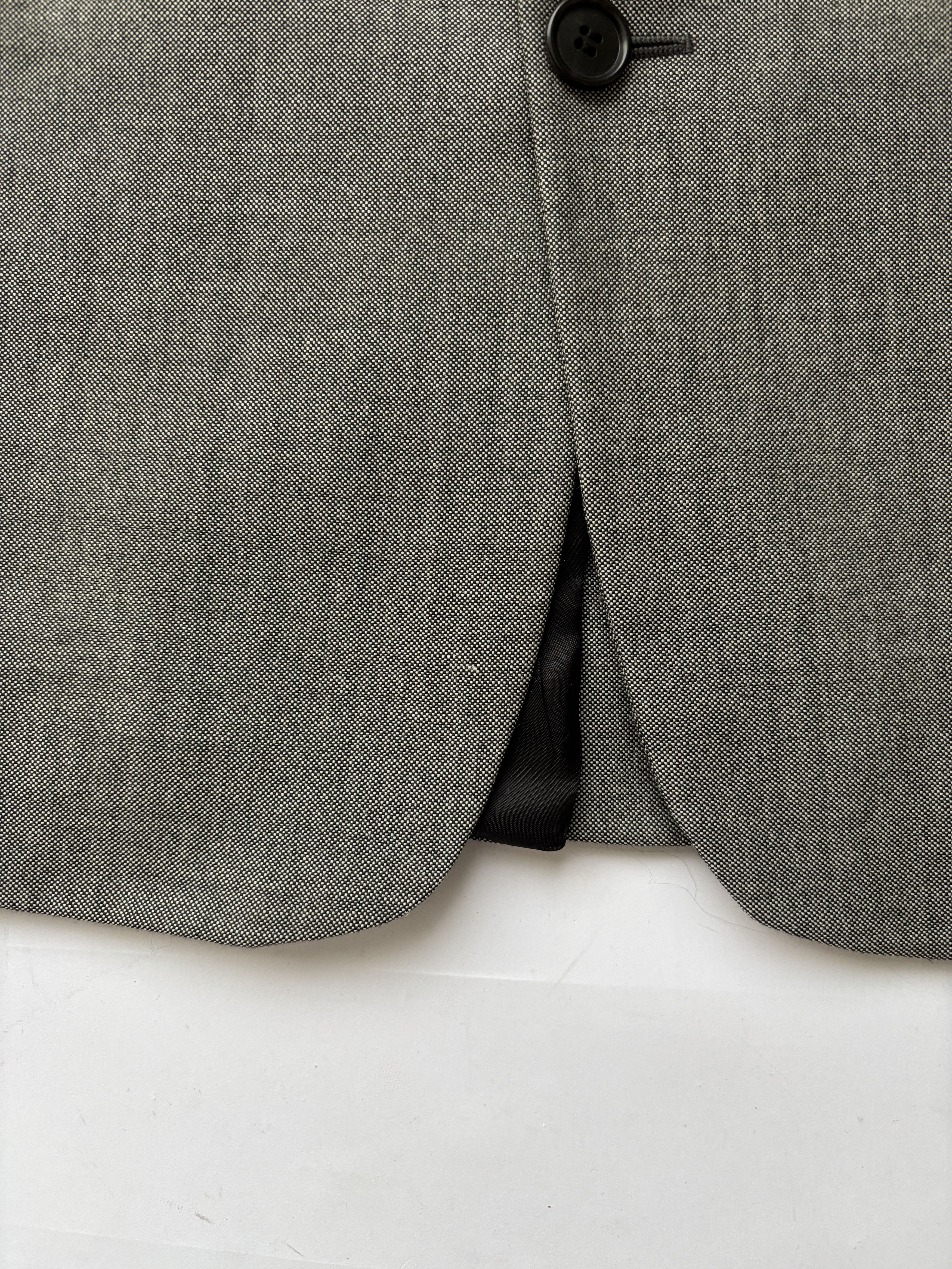 Dior ⚡️QUICK SALE⚡️2007 Dior by Hedi Slimane Gray Blazer Jacket Size US XL / EU 56 / 4 - 7 Thumbnail