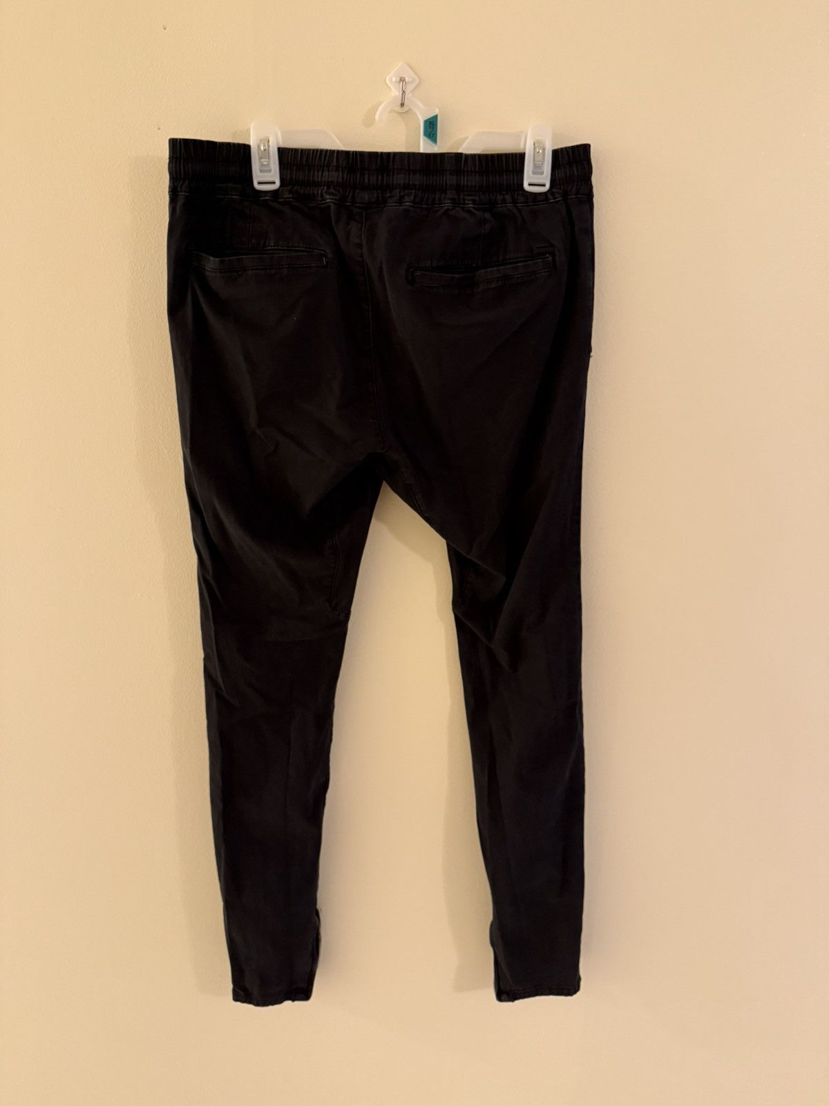 Pacsun Black skinny jeans/Sweats Size US 32 / EU 48 - 2 Thumbnail