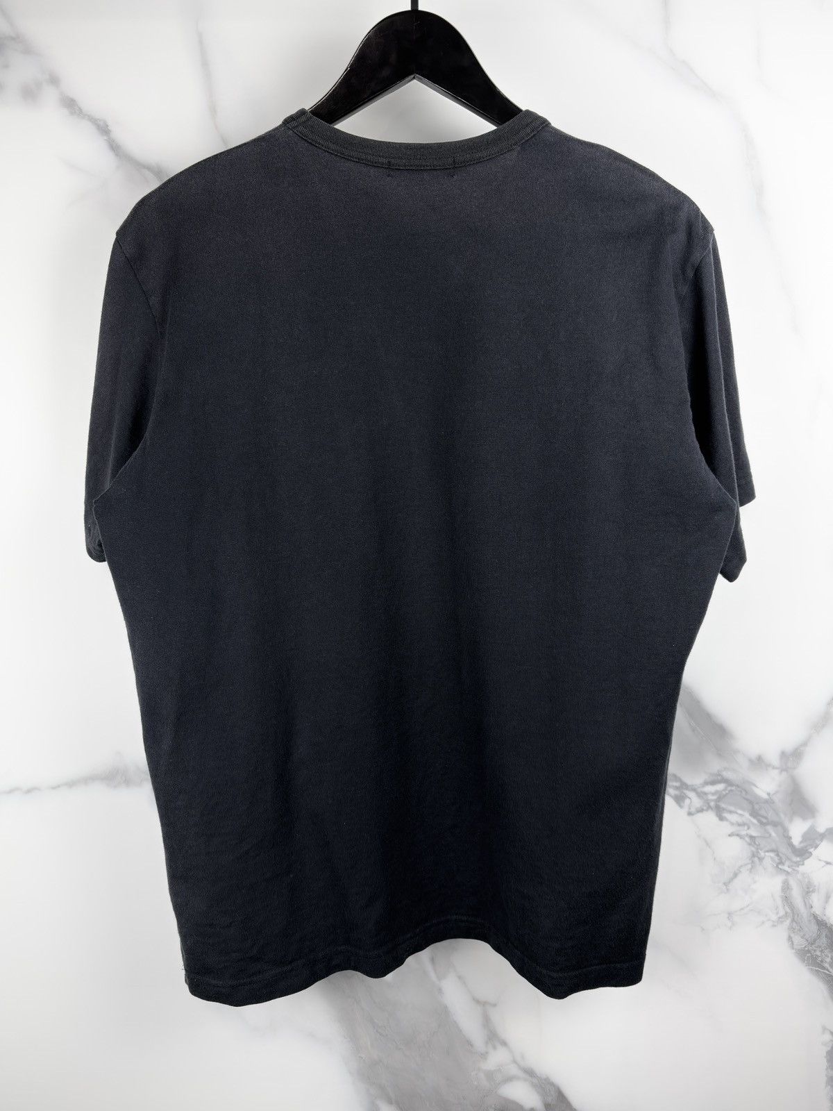 Comme des Garcons SS23 Comme Des Garcons Homme Chest Logo Tshirt Black Size US M / EU 48-50 / 2 - 2 Thumbnail