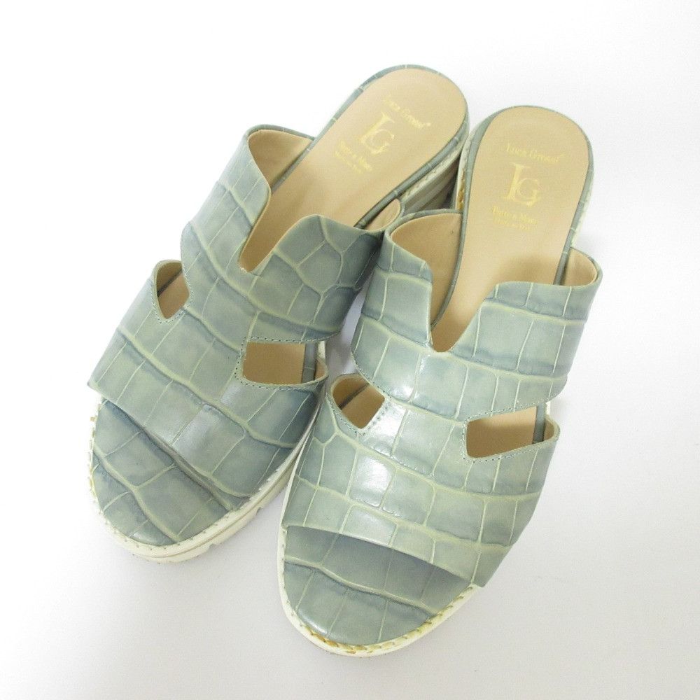 Other Other Luca Grossi Platform Sandals Leather Shoes DUTY FREE for USA Size ONE SIZE - 1 Thumbnail