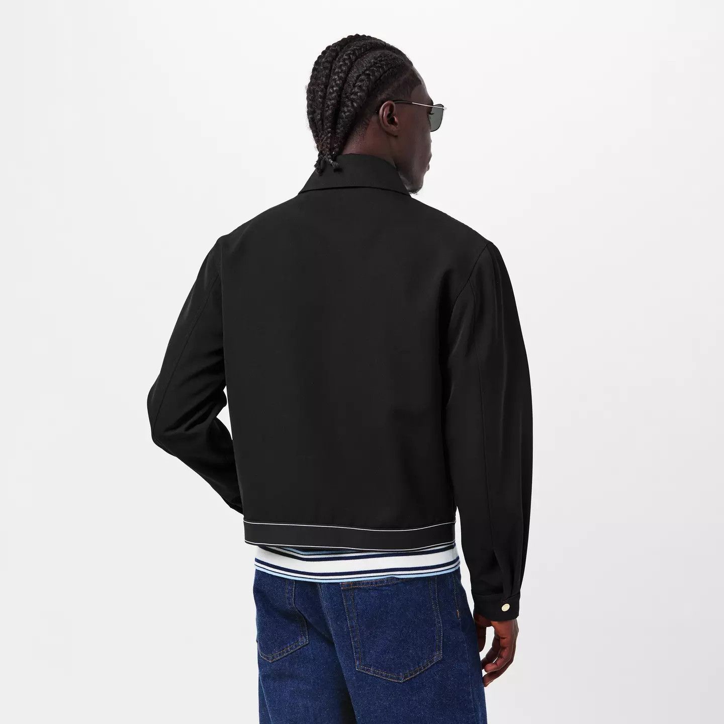 Casablanca o1g2r1mq0426 Sports Tailoring Virgin Wool Jacket in Black Size US M / EU 48-50 / 2 - 4 Thumbnail