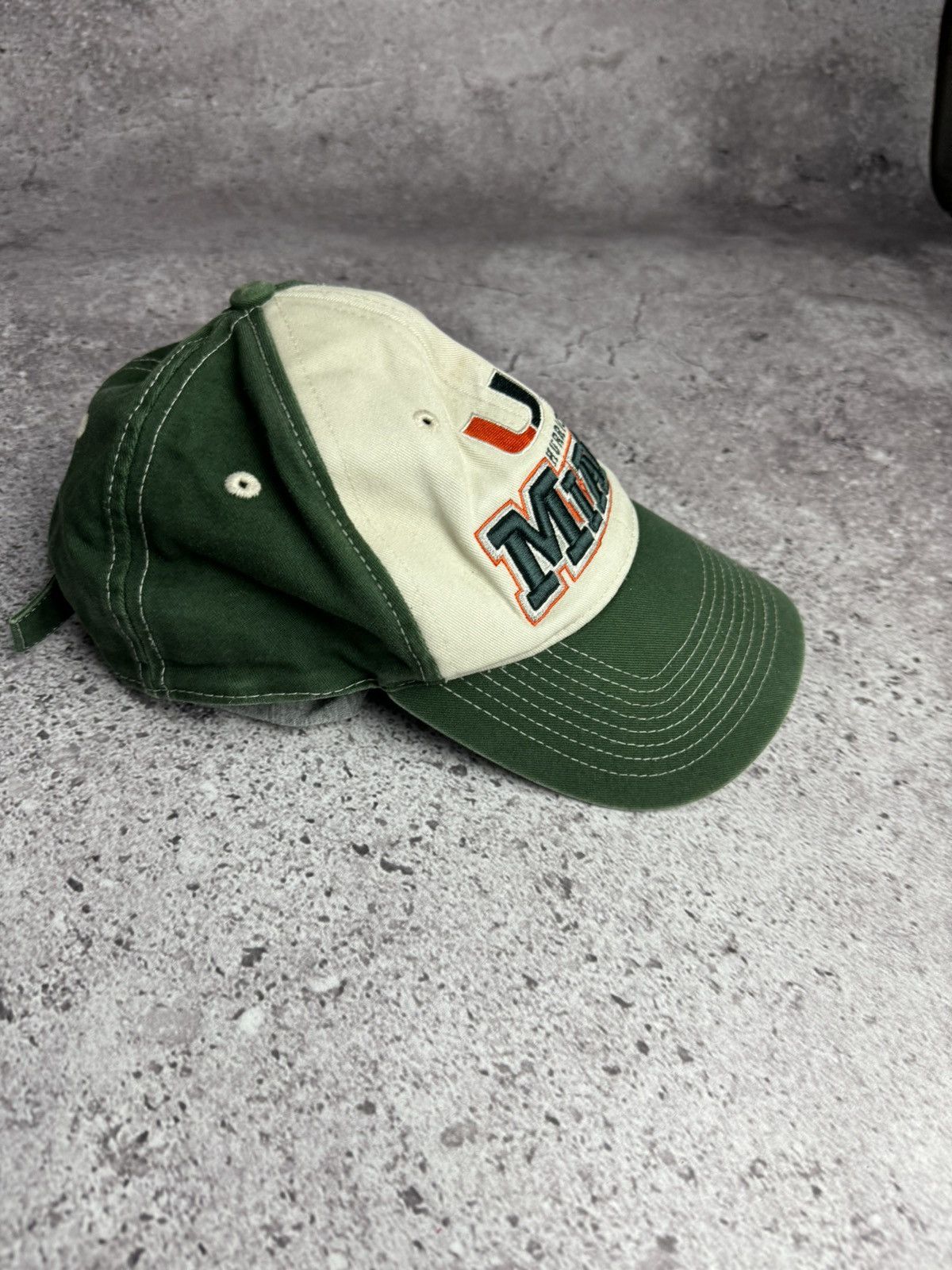 American Needle × NCAA × Vintage Vintage Miami Hurricanes NCAA Hat Snapback Cap Size ONE SIZE - 3 Thumbnail
