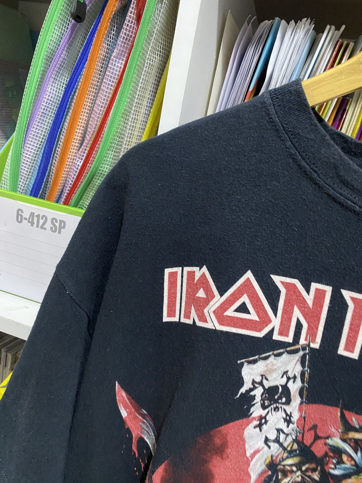 Iron Maiden Iron Maiden 2011 "The Final Frontier" Japan Tour T-shirt Size US XL / EU 56 / 4 - 6 Thumbnail