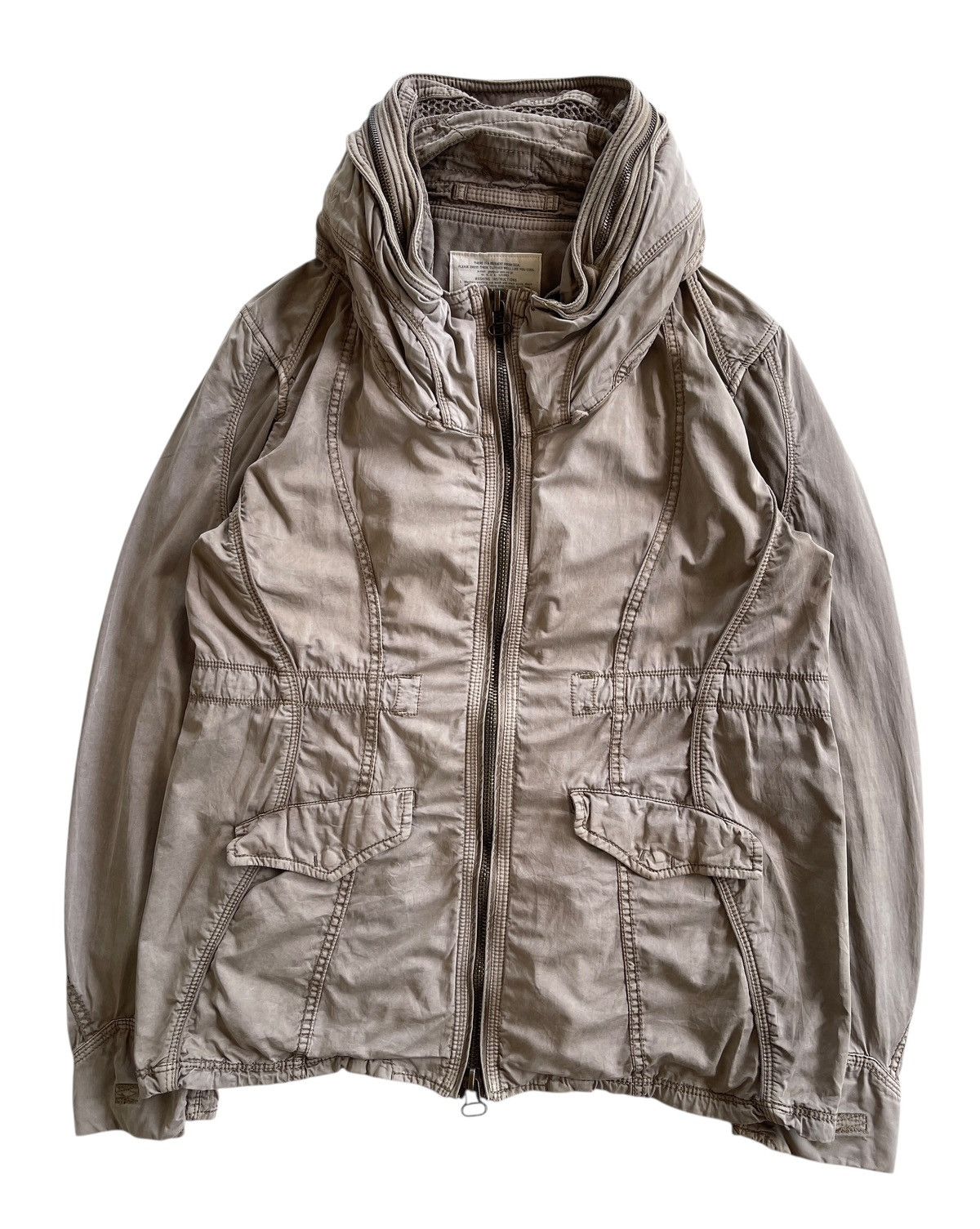 GOA 2000s GOA Cyber Bono Hooded Jacket Size US S / EU 44-46 / 1 - 1 Thumbnail
