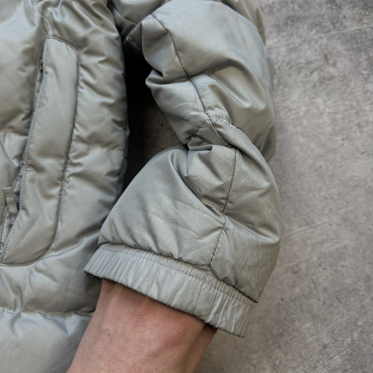 Nike × Vintage Vintage 90s Nike Puffer Down Jacket Mini Swoosh Y2K Size US XL / EU 56 / 4 - 11 Thumbnail