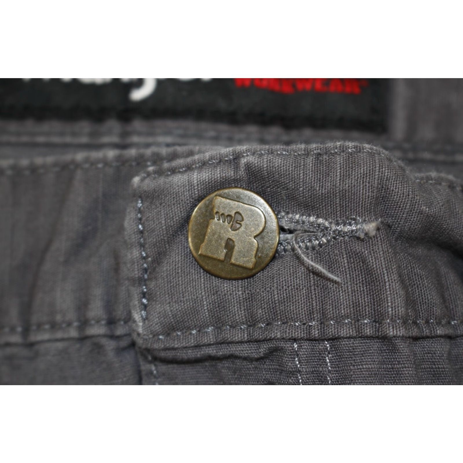 Wrangler Wrangler Riggs Workwear Technician Ripstop Pants Charcoal Gray Men's 46x30 Size US 30 / EU 46 - 4 Thumbnail