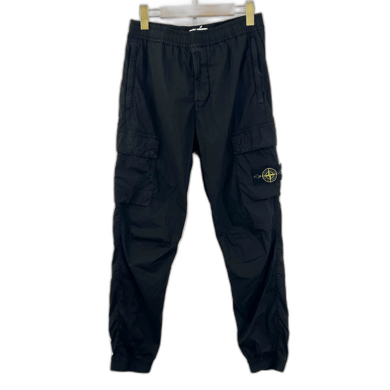 Stone Island Stone Island Black Cargo Pants w30 Size Size US 30 / EU 46 - 1 Thumbnail