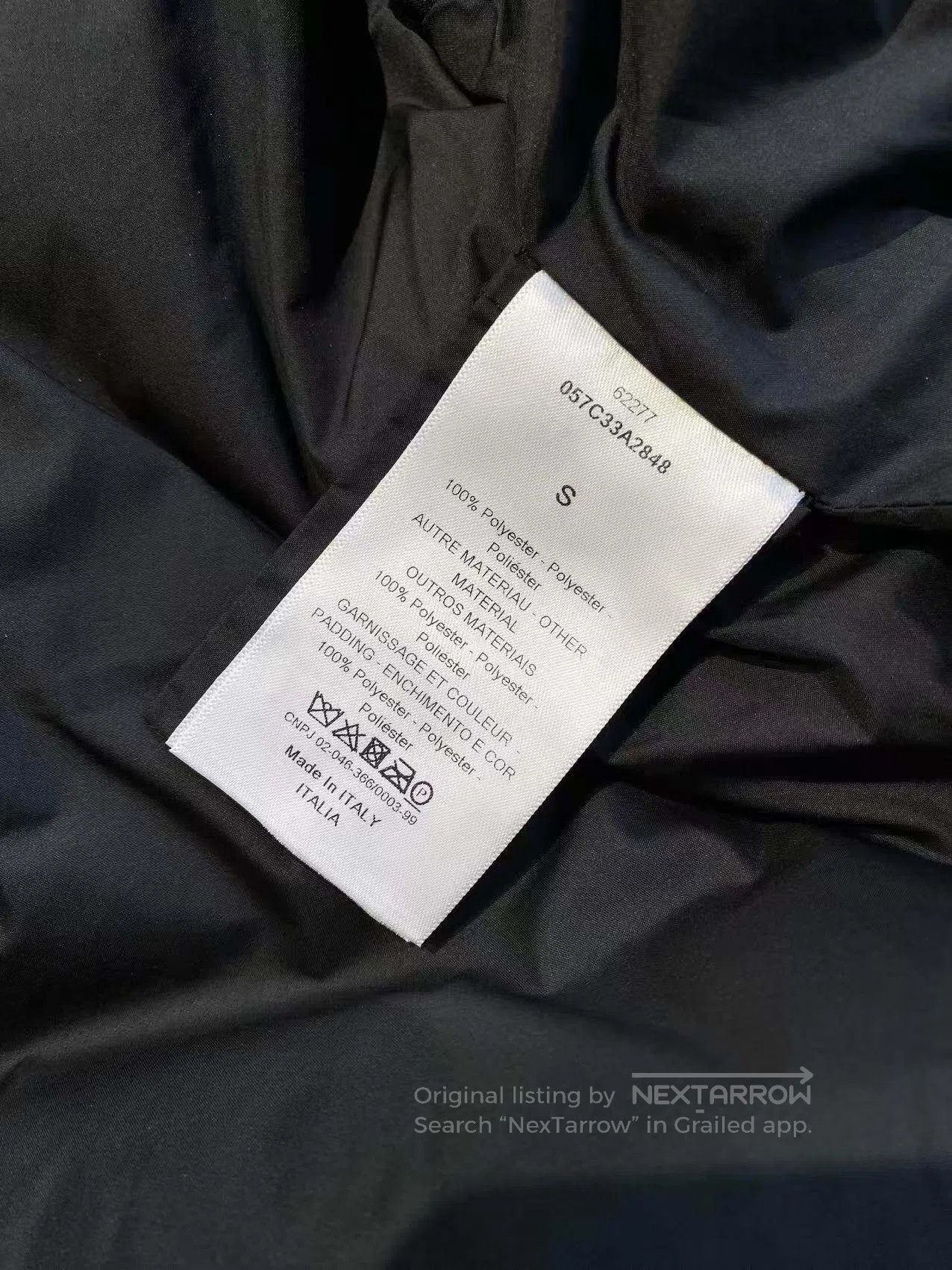 Dior Dior Fringed slogan down vest| Size S / US 4 / IT 40 - 5 Thumbnail