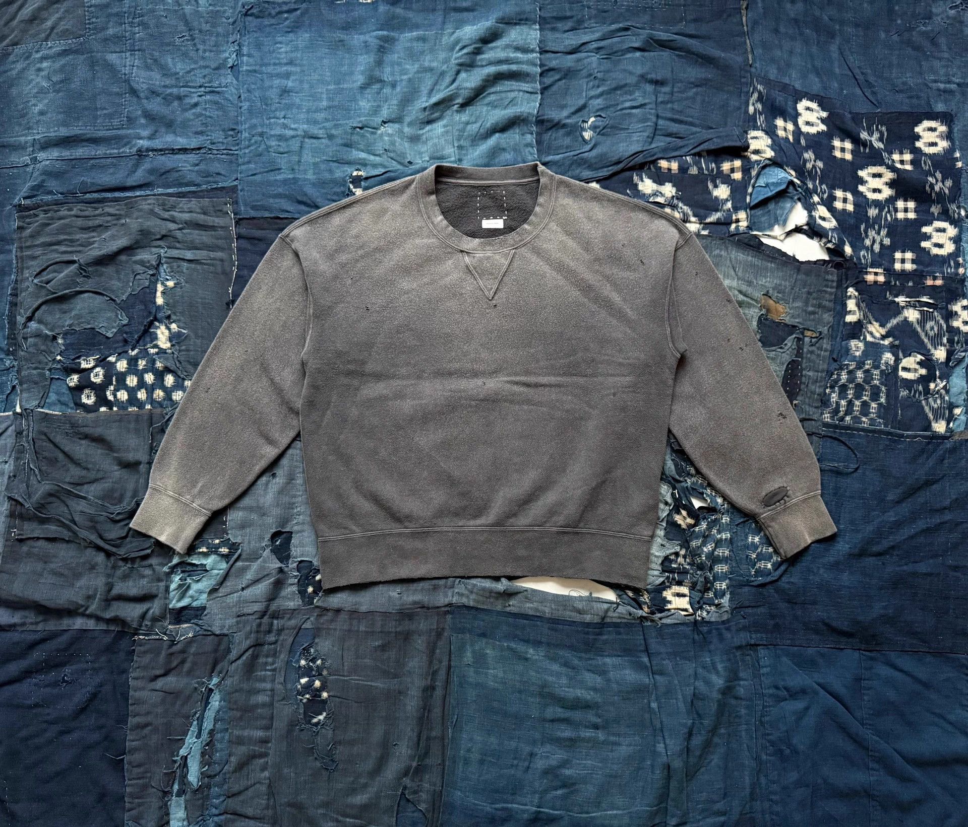 Visvim JUMBO SWEAT L/S (UNEVEN DYE) | Grailed