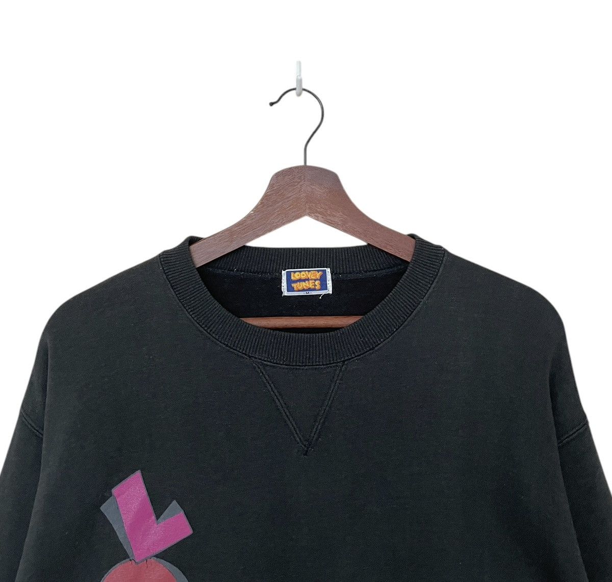 Vintage Vintage Cartoon Looney Tunes Sweatshirt 1990s Size US M / EU 48-50 / 2 - 9 Thumbnail