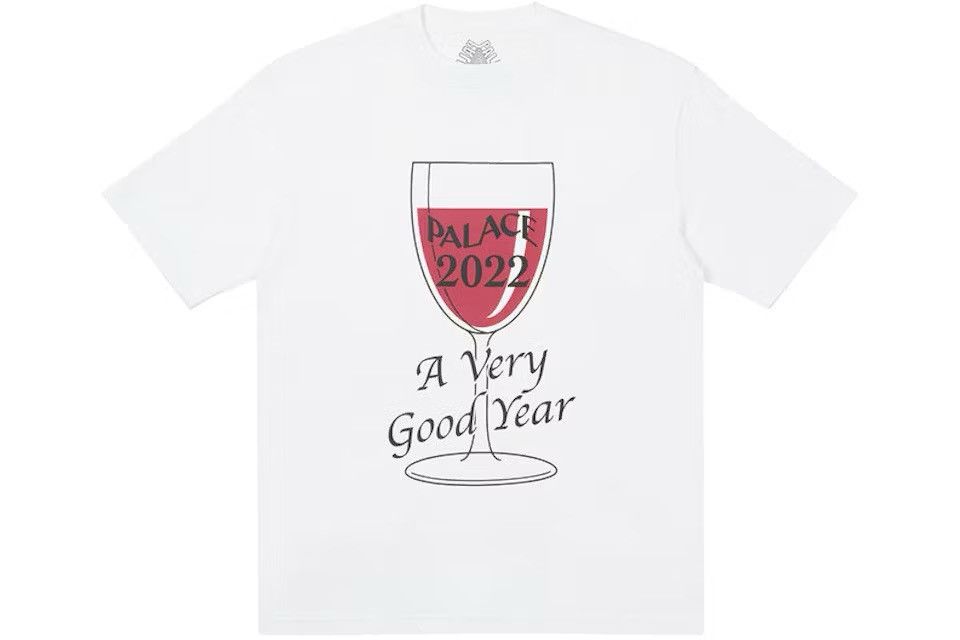 Palace Palace Good Year Tee (White/XL) Size US XL / EU 56 / 4 - 1 Thumbnail