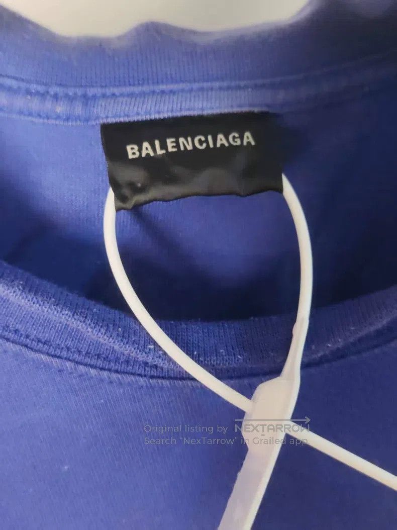 Balenciaga Balenciaga Embroidered Logo T-Shirt Size US S / EU 44-46 / 1 - 3 Thumbnail