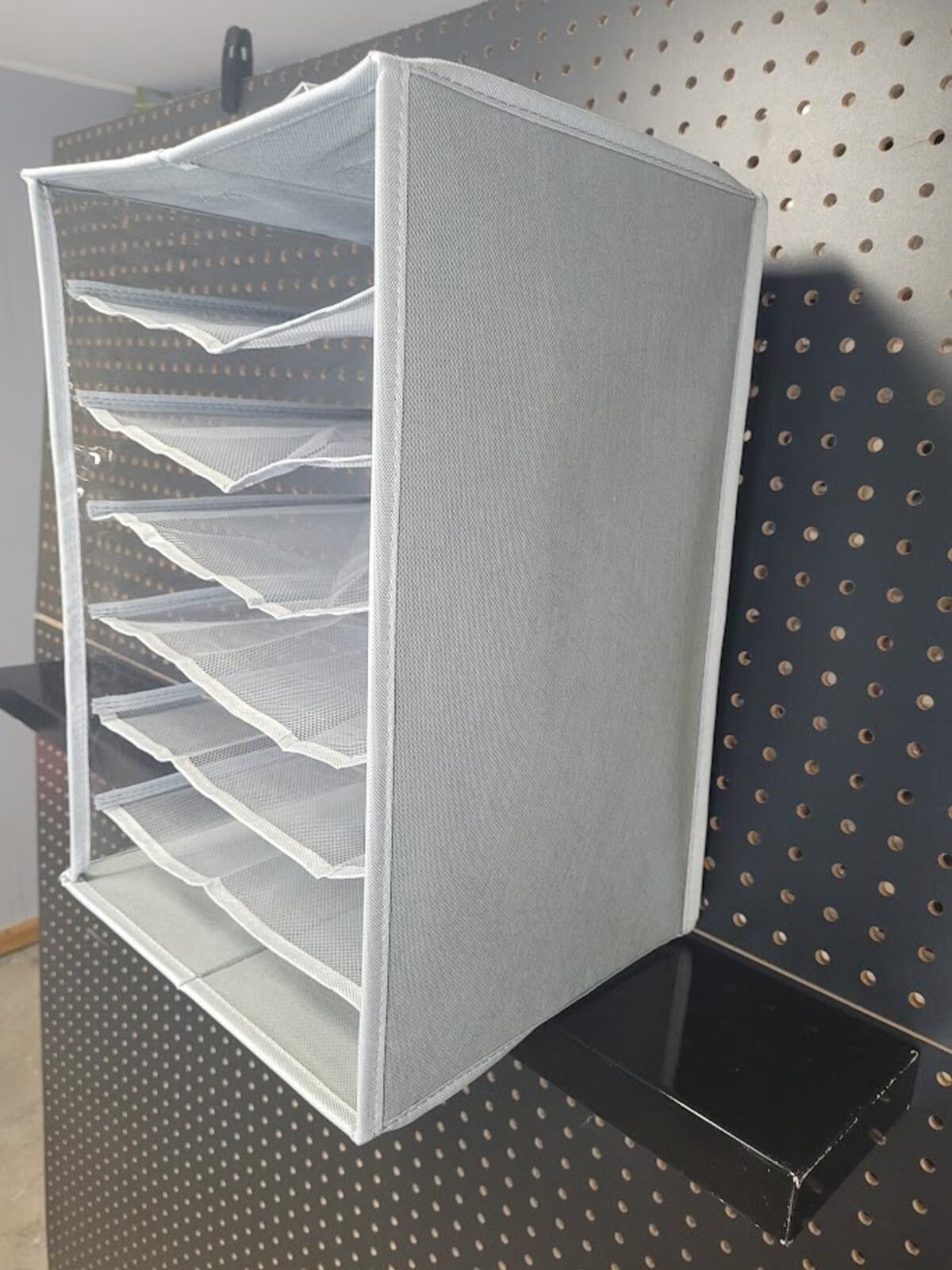 Genetic Manipulation Shinichiro Kuriya Durable 7-Grid Clothes Organizer with See-Through Mesh - New Size ONE SIZE - 6 Thumbnail