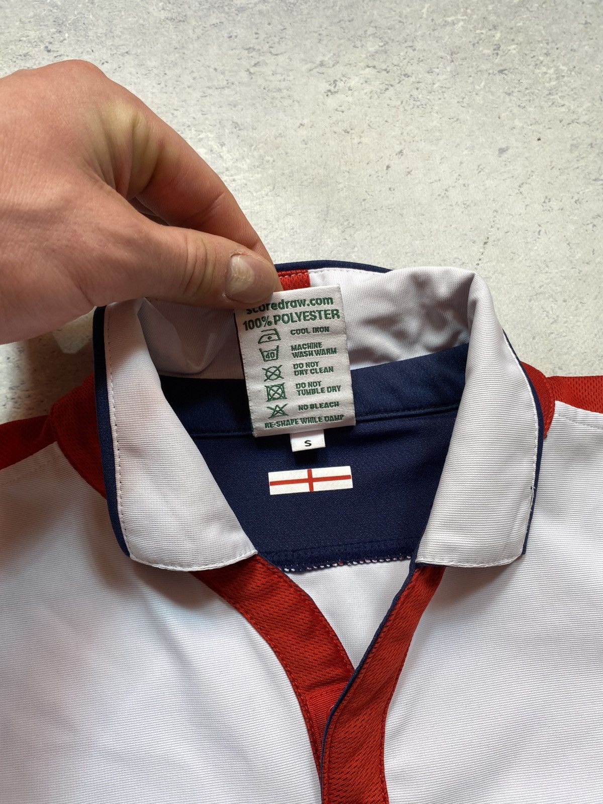 Other Score Draw England 2003-2005 Umbro Reversible Home Football Size US S / EU 44-46 / 1 - 7 Thumbnail
