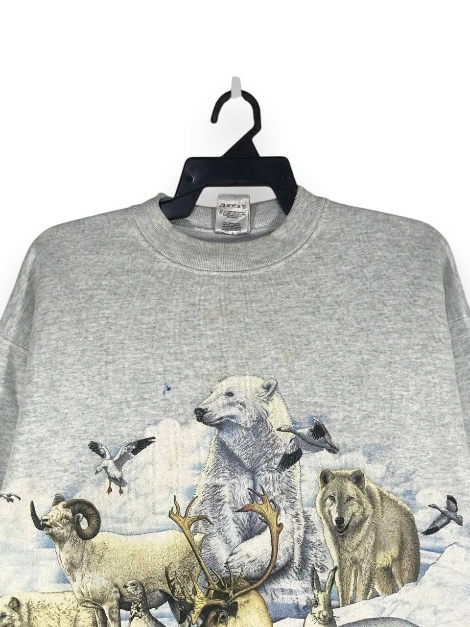 Habitat × Vintage Vintage Habitat xciv wolf bear rabit birds goat white animal Size US L / EU 52-54 / 3 - 2 Thumbnail