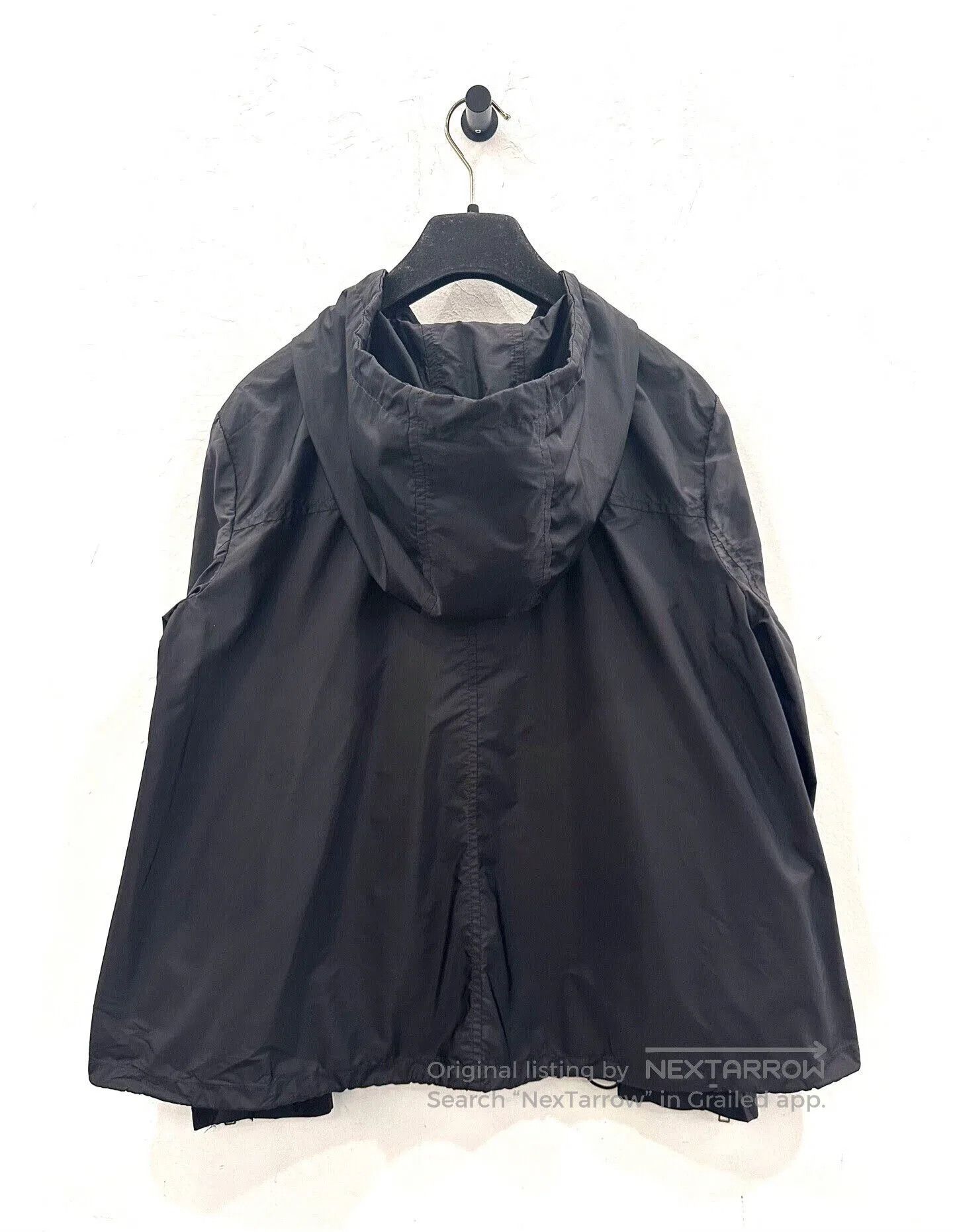 Prada Prada Black Jacket with Side Metal Logo. Size M / US 6-8 / IT 42-44 - 2 Thumbnail