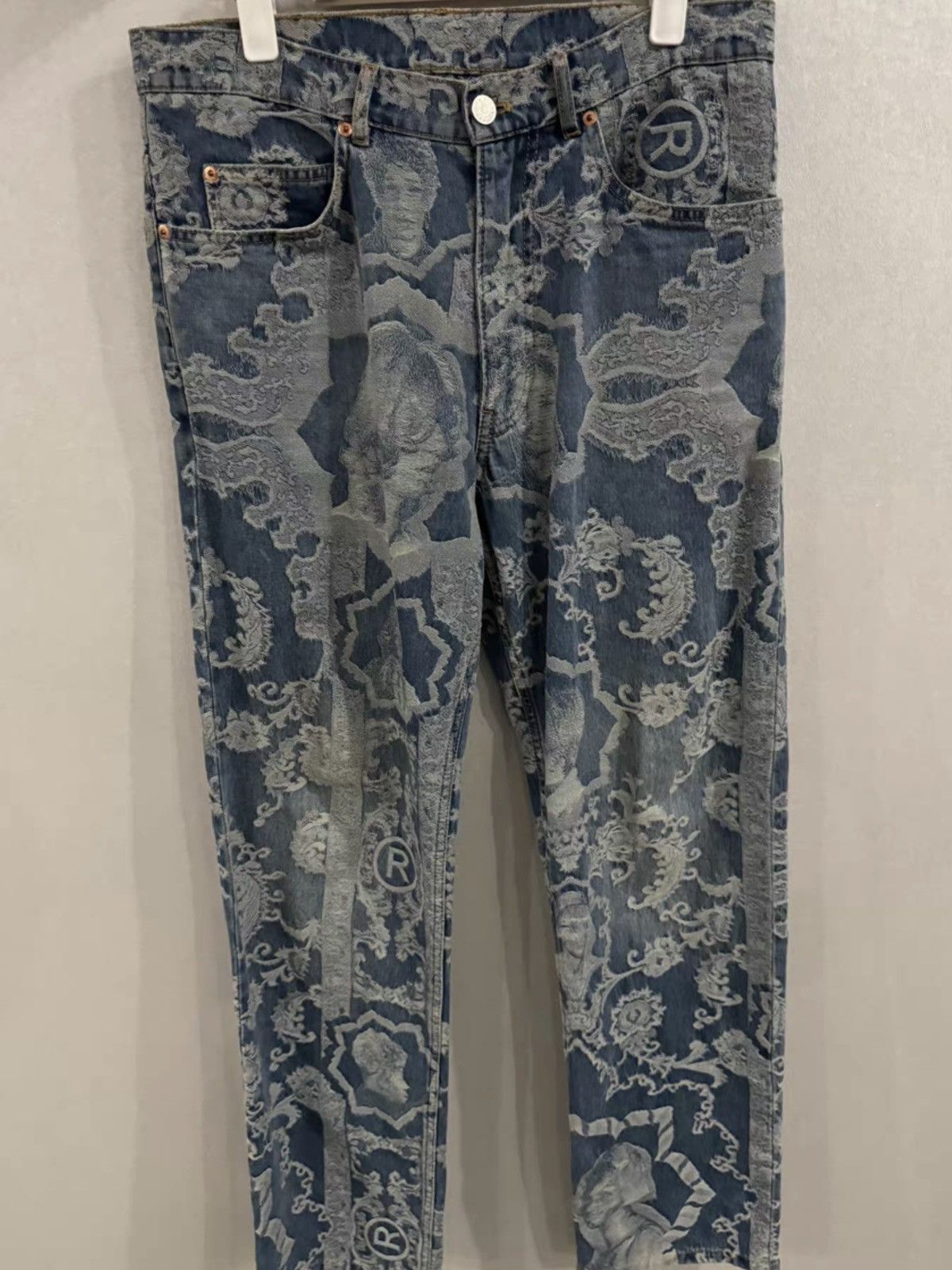 Martine Rose Cross Hatch Jeans | Grailed