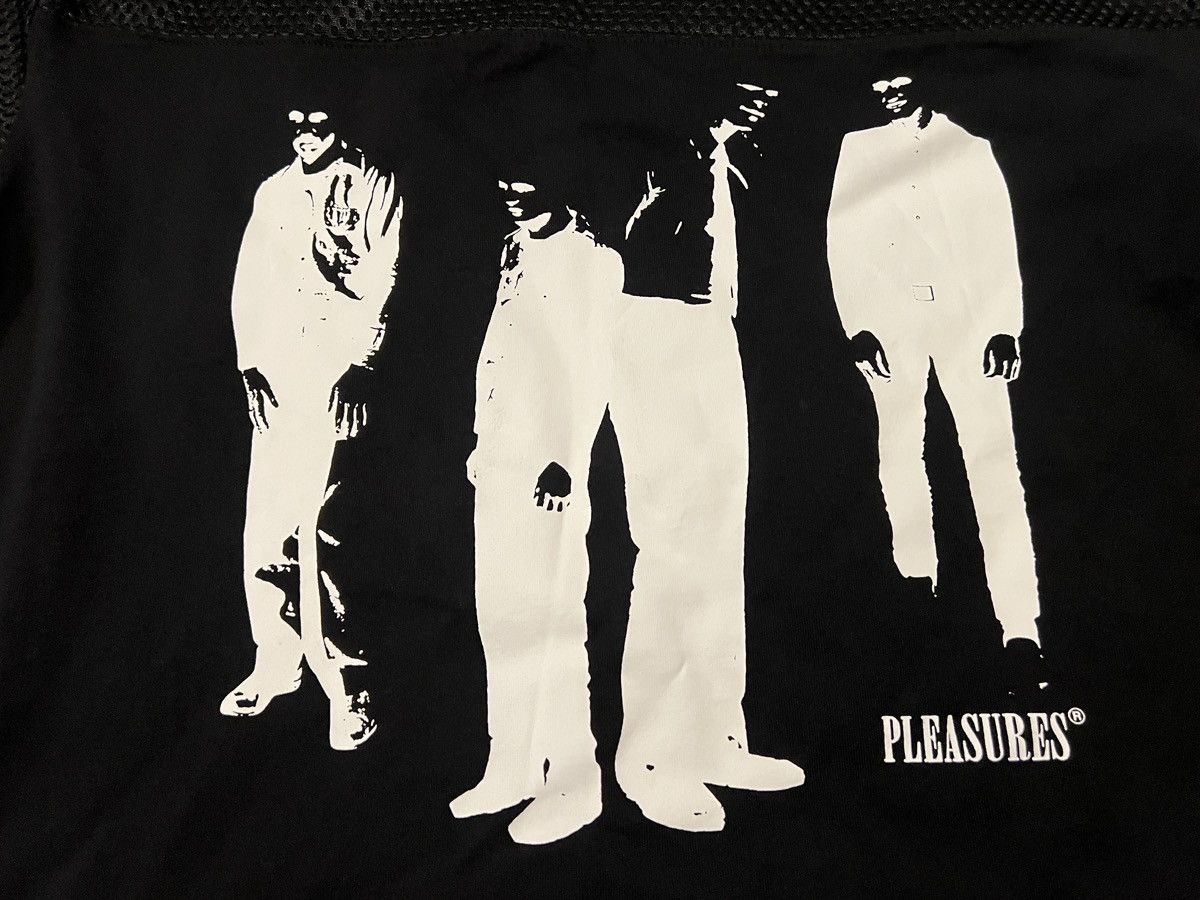 Pleasures PLEASURES - Chicago Mesh Long Sleeve T-Shirt Size US M / EU 48-50 / 2 - 2 Thumbnail